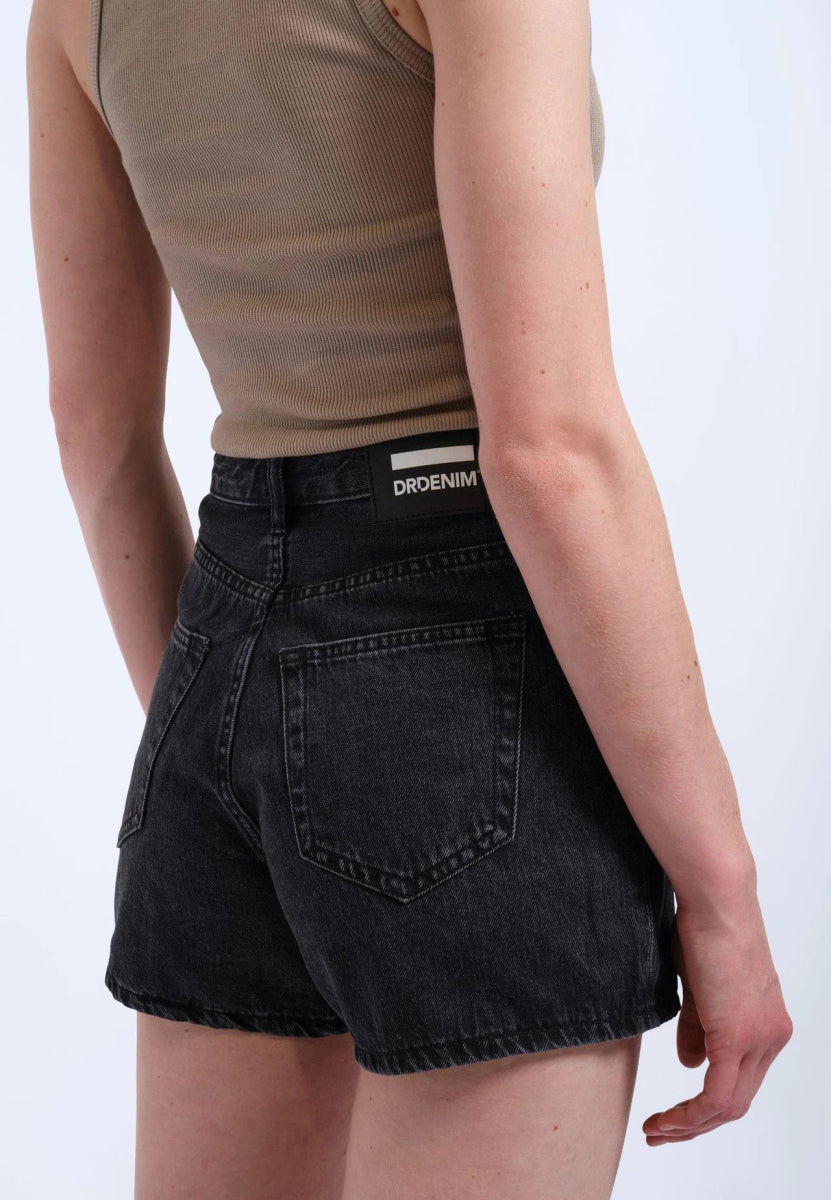Shorts Nora Dr Denim Retro Black - Ex - voto