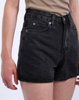 Shorts Nora Dr Denim Retro Black - Ex - voto