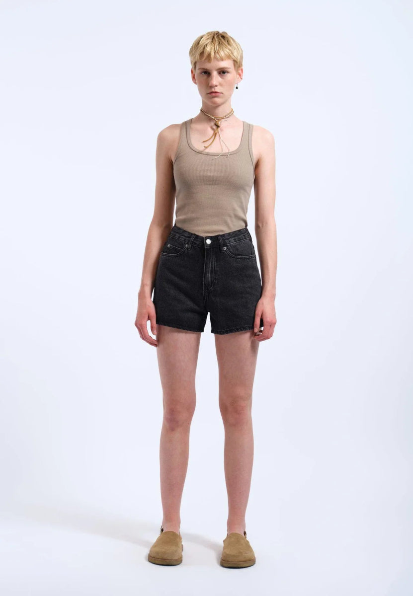 Shorts Nora Dr Denim Retro Black - Ex - voto