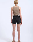 Shorts Nora Dr Denim Retro Black - Ex - voto