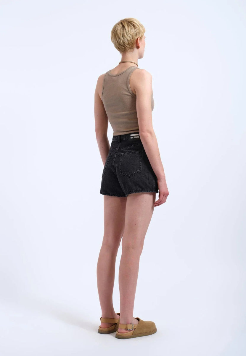 Shorts Nora Dr Denim Retro Black - Ex - voto