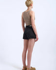 Shorts Nora Dr Denim Retro Black - Ex - voto