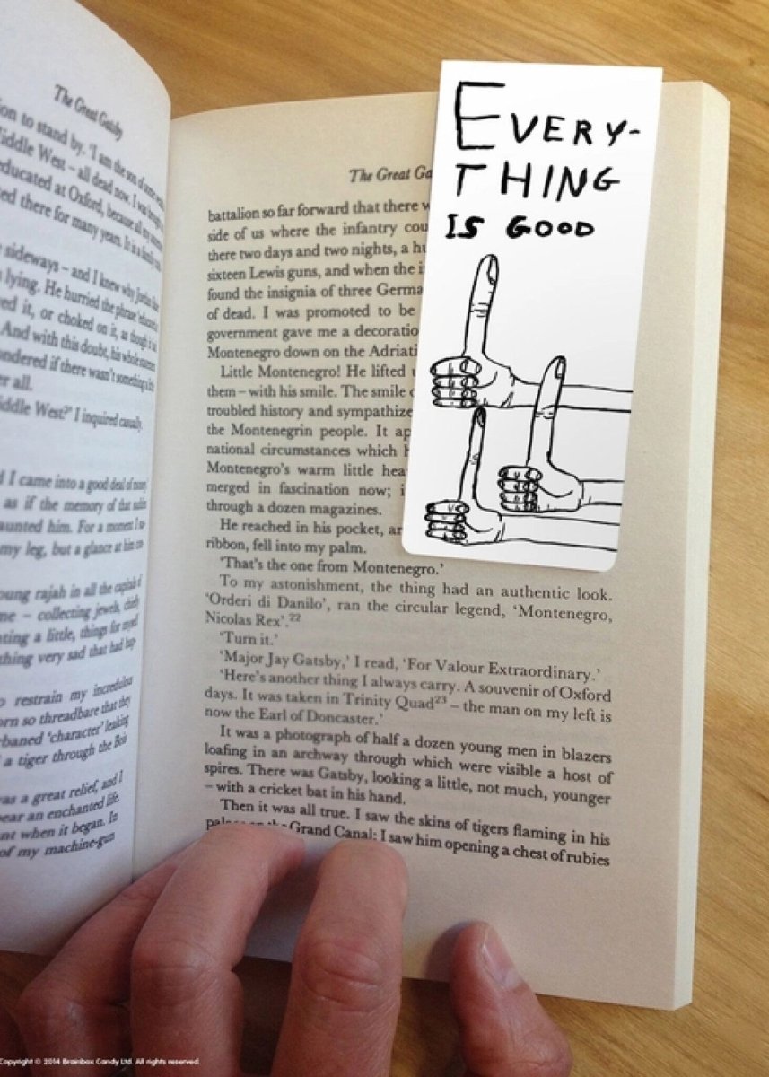 Signet Magnétique Everything is Good D. Shrigley - Ex - voto