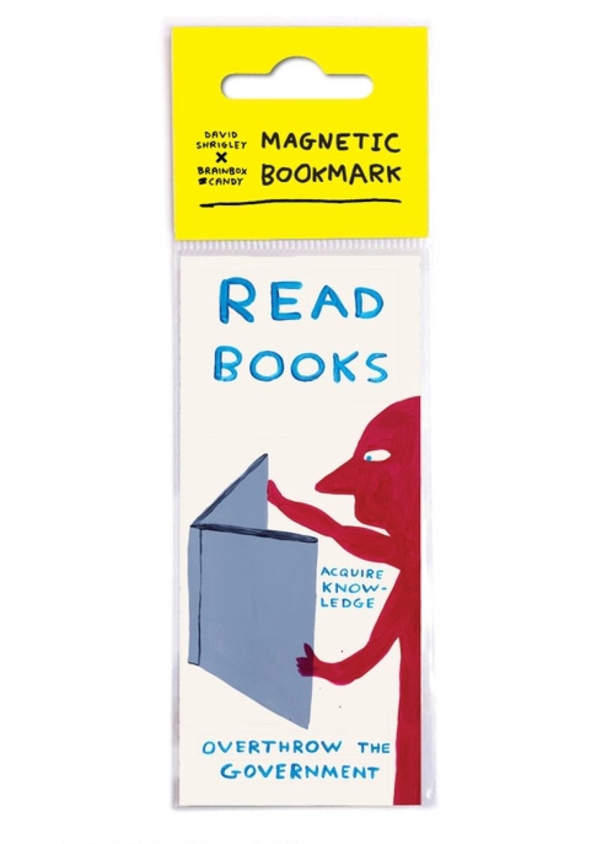 Signet Magnétique Read Books D. Shrigley - Ex - voto