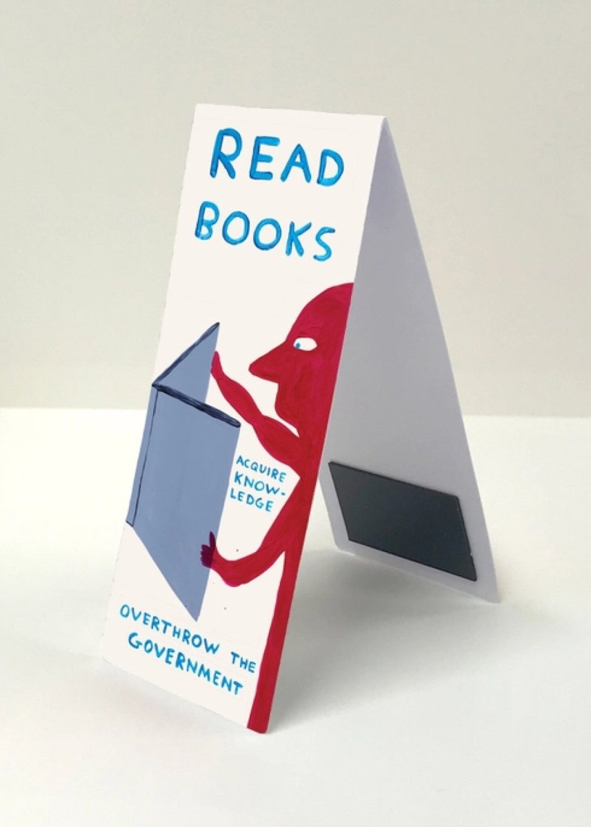 Signet Magnétique Read Books D. Shrigley - Ex - voto