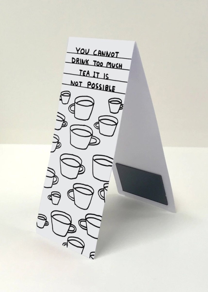 Signet Magnétique Too Much Tea D. Shrigley - Ex - voto