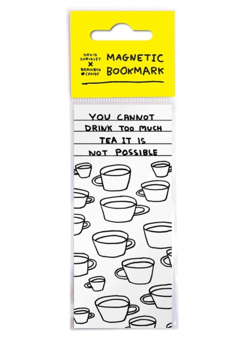 Signet Magnétique Too Much Tea D. Shrigley - Ex - voto