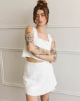 Skort Ivy Dailystory Blanc SOLDE - Vente Finale - Ex - voto