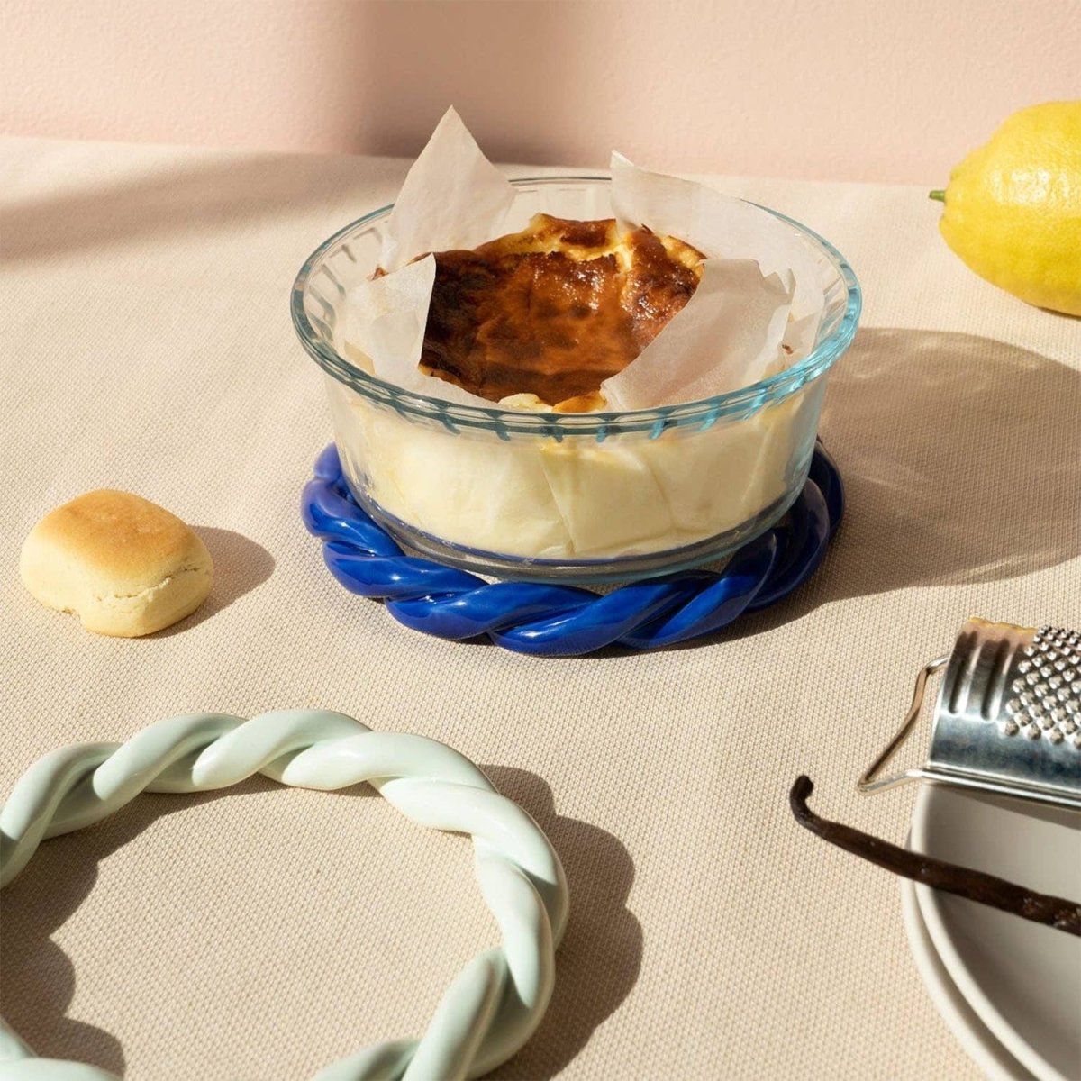 Sous - Plat Tressé Sicilia Octaveo - Ex - voto