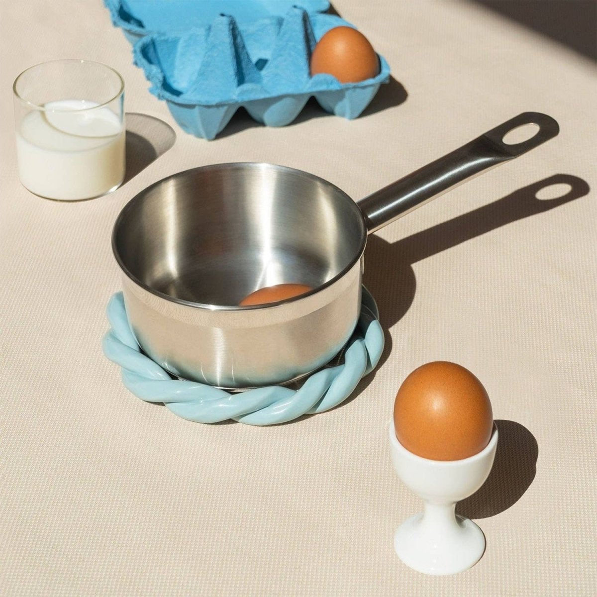 Sous - Plat Tressé Sicilia Octaveo - Ex - voto