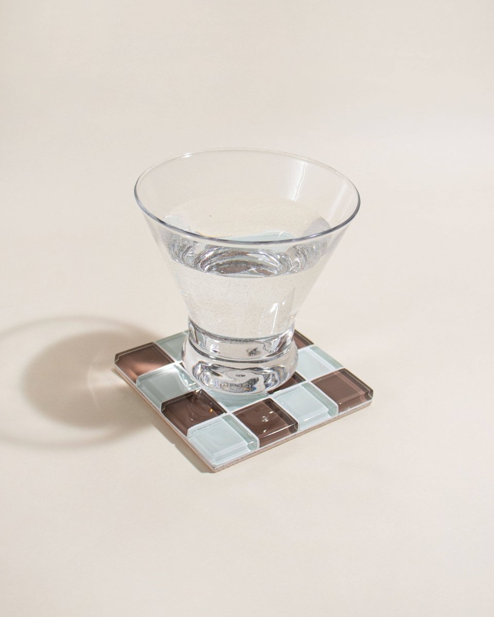 Sous - Verre Tuiles Chocolat au Lait Subtle Art Studios - Ex - voto