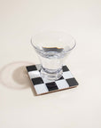 Sous - Verre Tuiles Noir et Blanc Subtle Art Studios - Ex - voto
