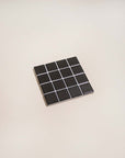 Sous - Verre Tuiles Noir Subtle Art Studios - Ex - voto
