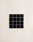 Sous - Verre Tuiles Noir Subtle Art Studios - Ex - voto