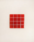 Sous - Verre Tuiles Rouge Subtle Art Studios - Ex - voto