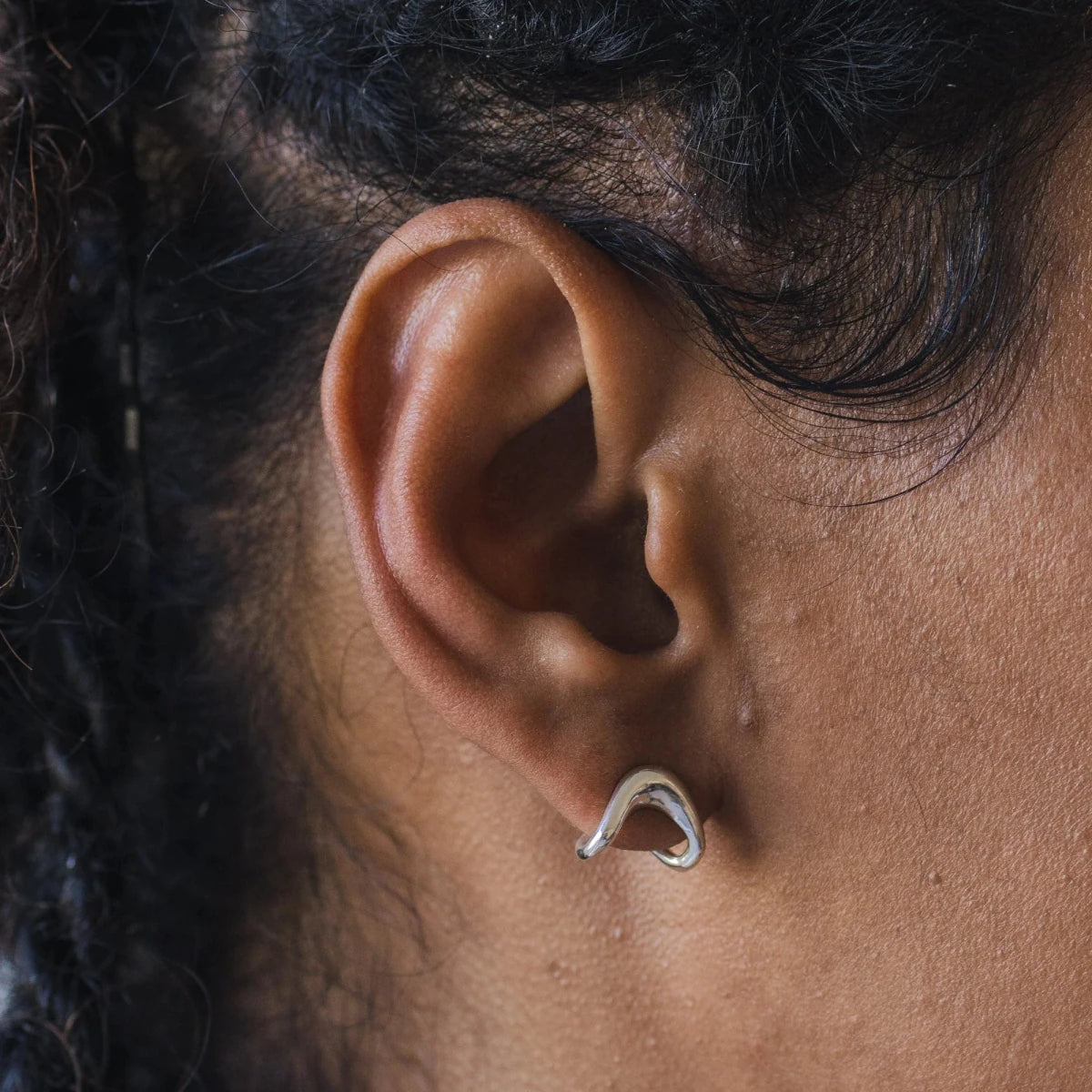Studs Tandem Argent Sarah Bijoux - Ex-voto