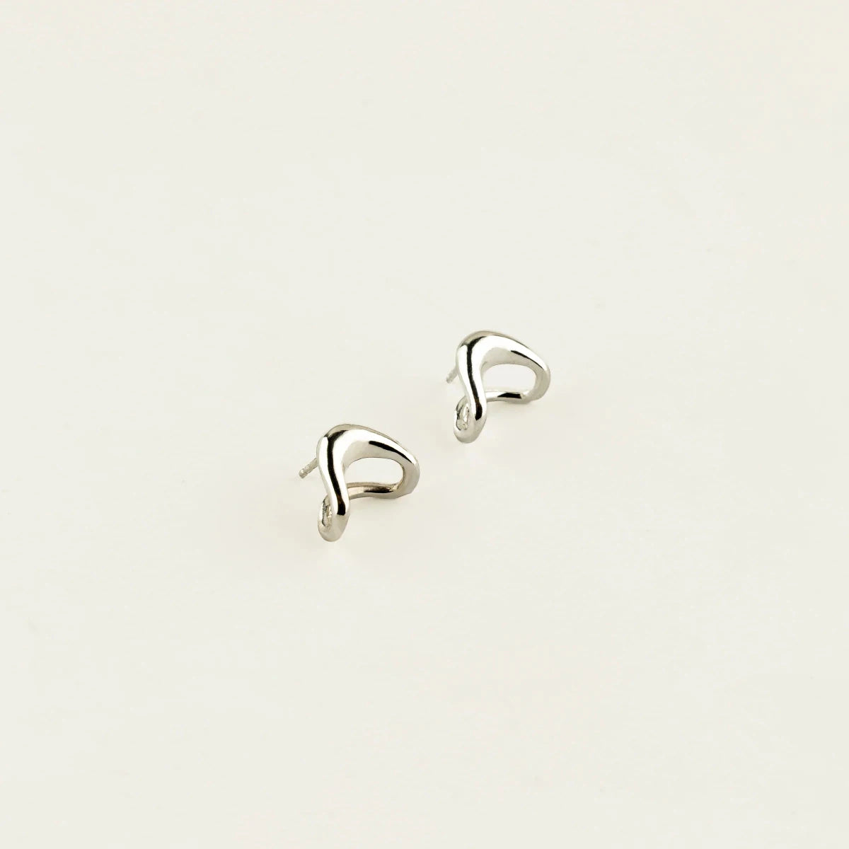 Studs Tandem Argent Sarah Bijoux - Ex-voto