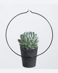 Support Circula Noir pour Cache - Pot DZ - Ex - voto