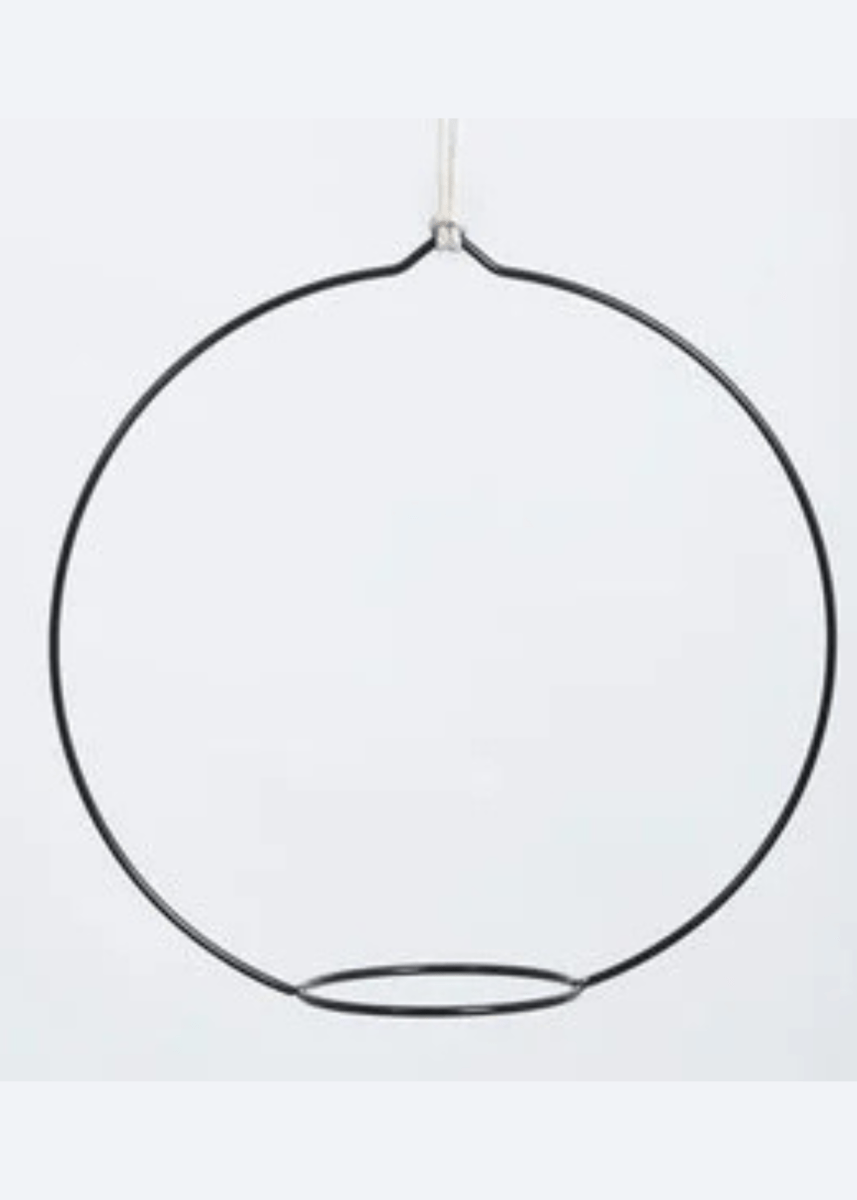 Support Circula Noir pour Cache - Pot DZ - Ex - voto
