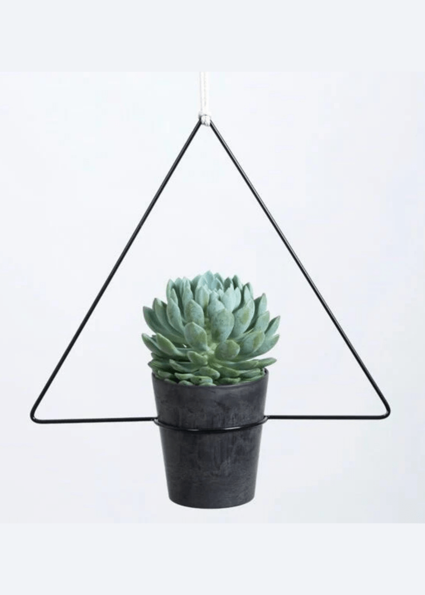 Support Trigona Noir pour Cache - Pot DZ SOLDE - Vente Finale - Ex - voto