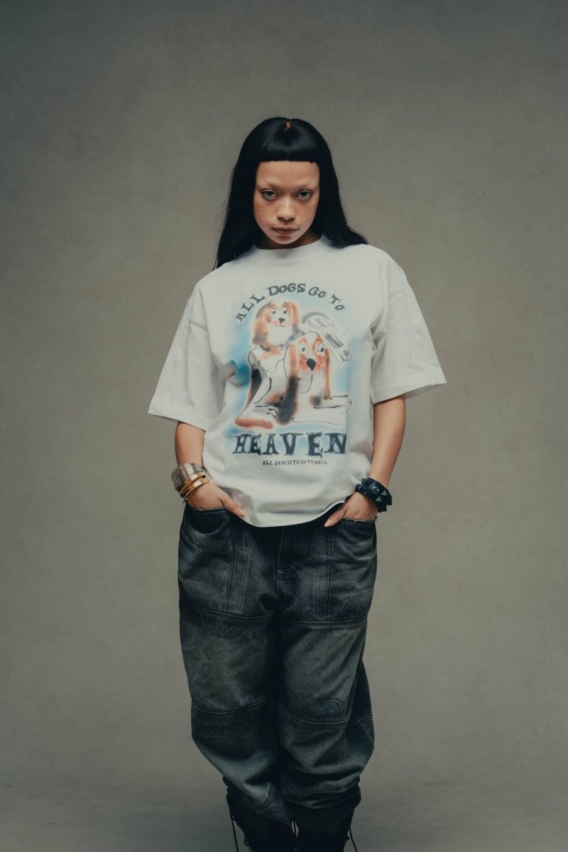 T-Shirt All Dogs Go To Heaven CHNGE - Ex-voto