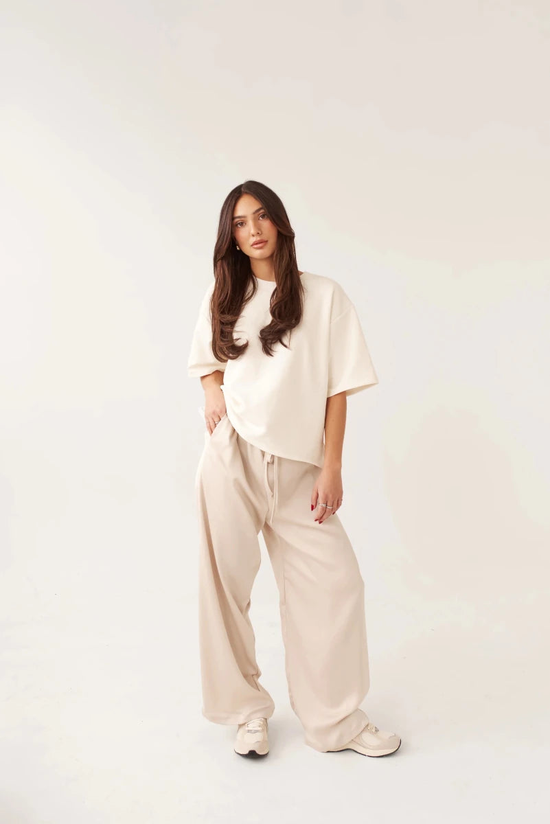 T-shirt Anaé Crème Dailystory - Ex-voto