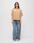 T-Shirt Avery Rayures Jaunes All Row - Ex - voto