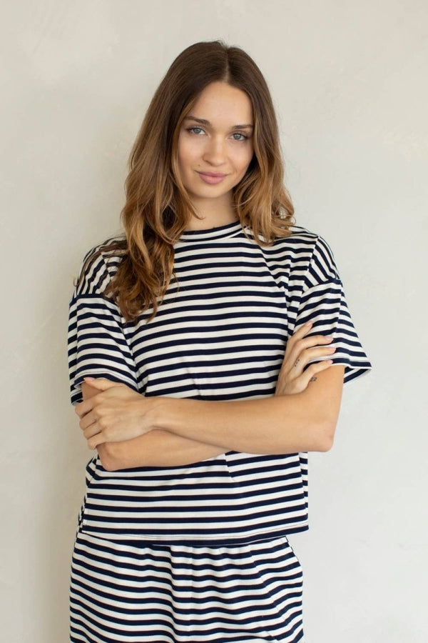 T-Shirt Clairo Marine Things Between - Ex-voto