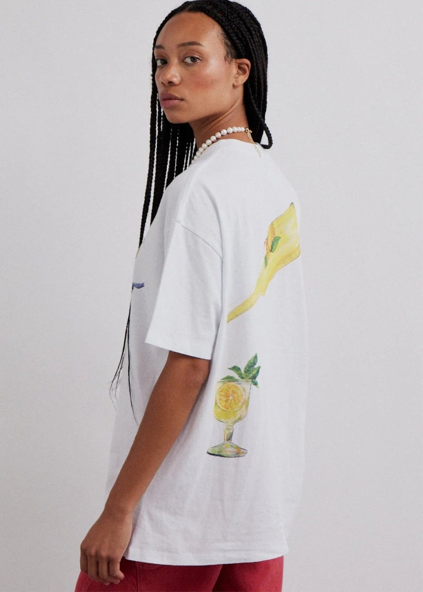 T-shirt Damson Madder Limoncello SOLDE - Vente Finale - Ex - voto