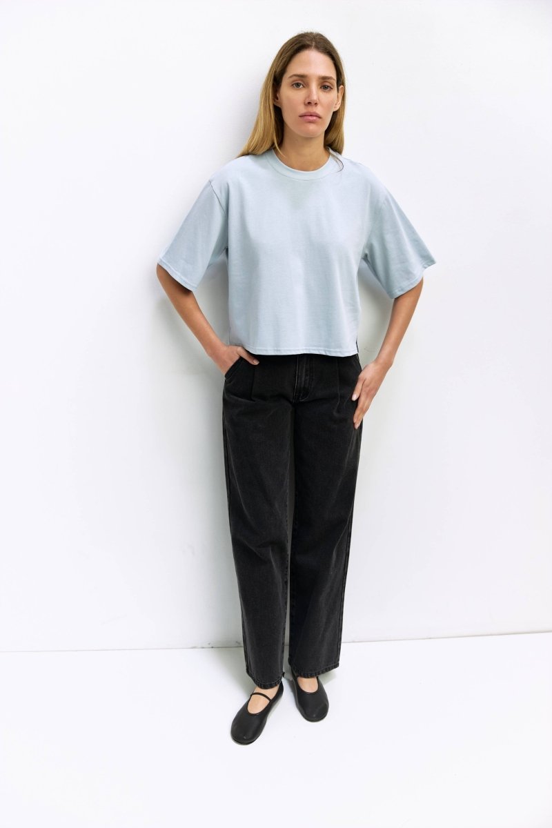 T-Shirt Daphné Bleu Pâle Mod Ref - Ex - voto