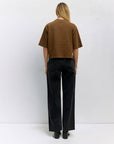 T-Shirt Daphné Brun Mod Ref - Ex - voto