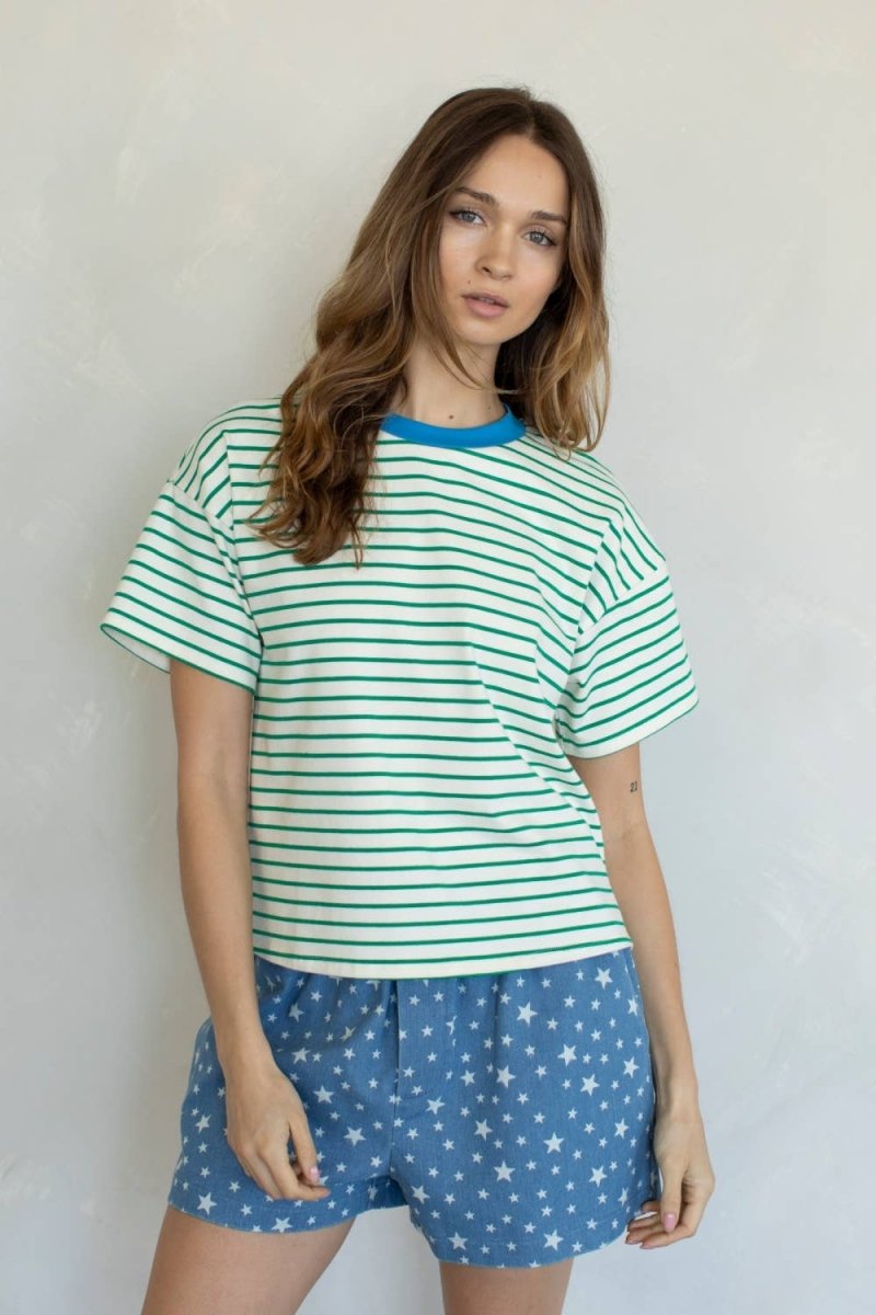 T-Shirt Georgia Vert Things Between - Ex - voto