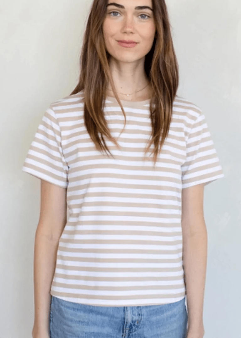 T-Shirt Hayley Things Between Khaki SOLDE - Vente finale - Ex - voto