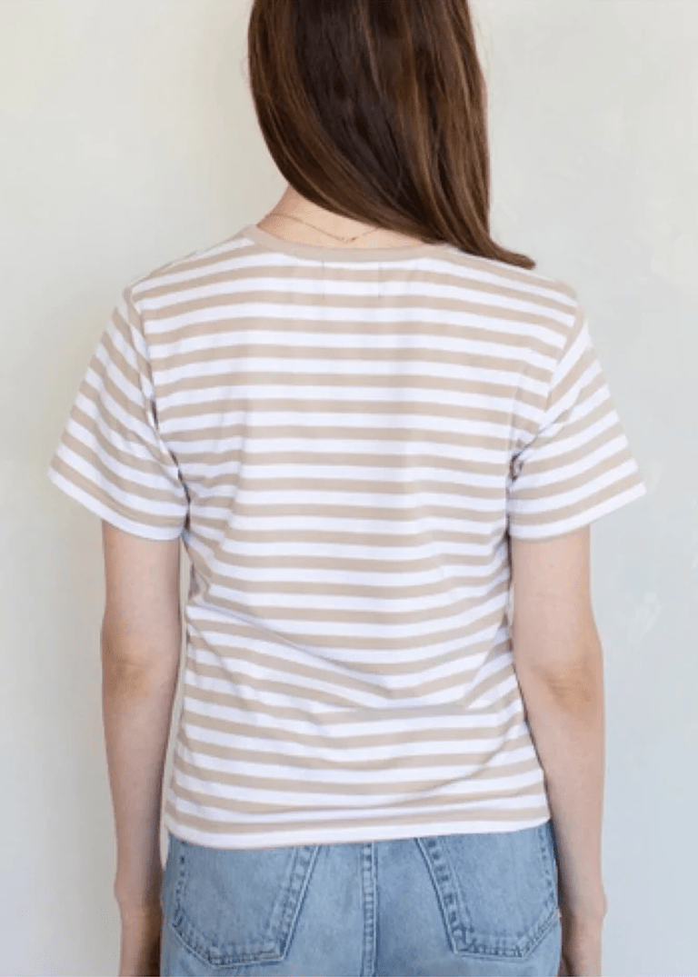 T-Shirt Hayley Things Between Khaki SOLDE - Vente finale - Ex - voto