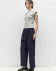 T-Shirt Jules Gris All Row - Ex-voto