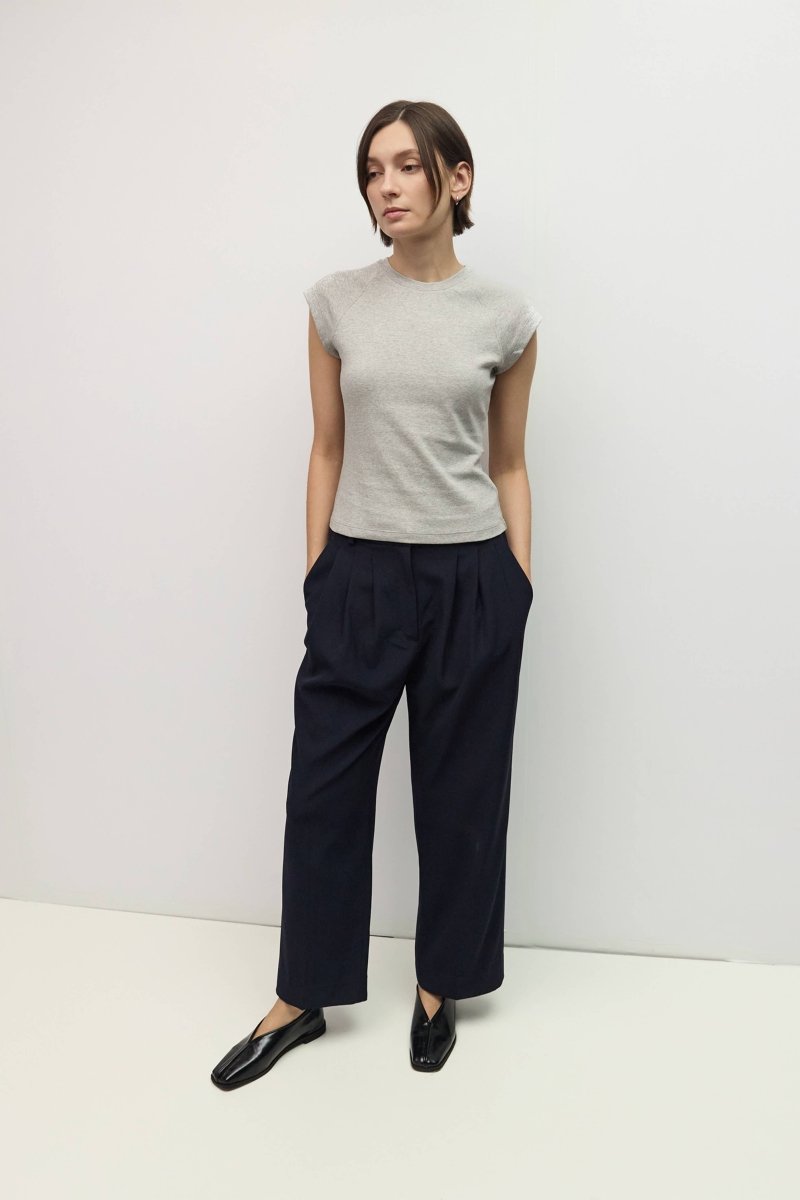 T-Shirt Jules Gris All Row - Ex-voto