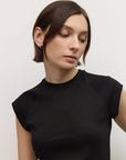 T-Shirt Jules Noir Mod Ref - Ex-voto