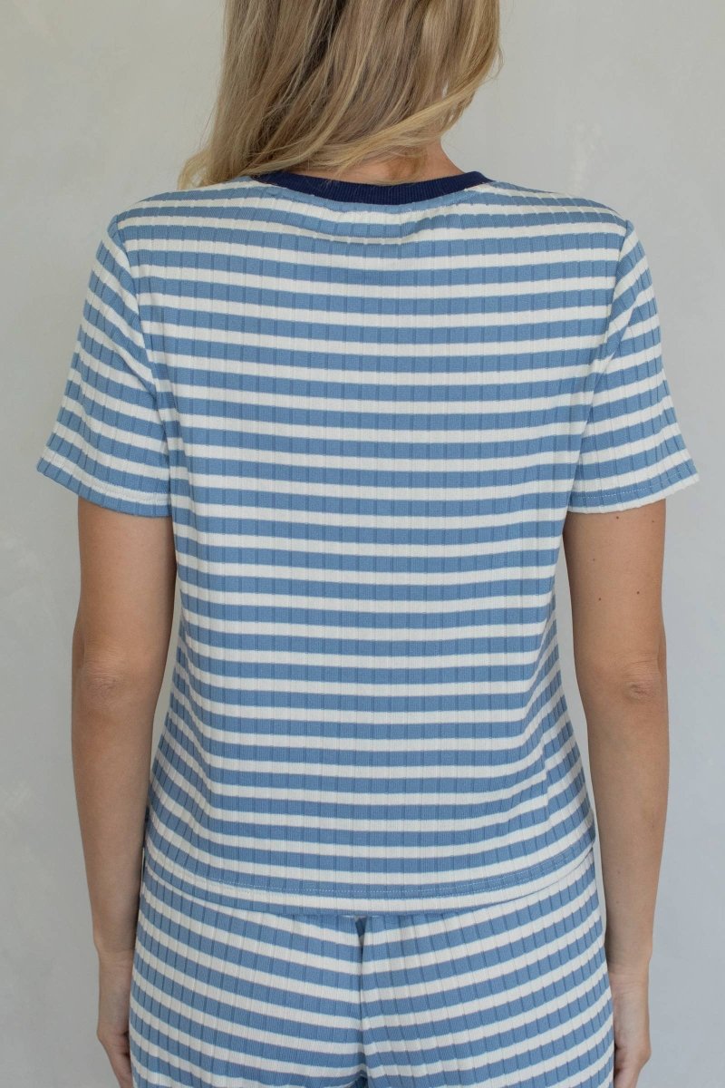 T-Shirt Louise Things Between Bleu Clair - Ex - voto