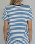 T-Shirt Louise Things Between Bleu Clair - Ex - voto