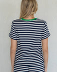 T-Shirt Louise Things Between Bleu Marin - Ex - voto