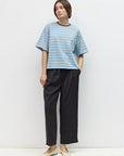 T-Shirt Luna Bleu et Gris All Row - Ex-voto
