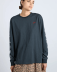 T-Shirt Manches Longues Dinner Party Damson Madder - Ex - voto