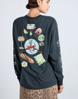 T-Shirt Manches Longues Dinner Party Damson Madder - Ex - voto