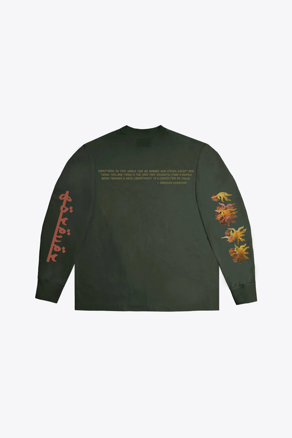 T-Shirt Manches Longues Palestine Forever CHNGE - Ex - voto