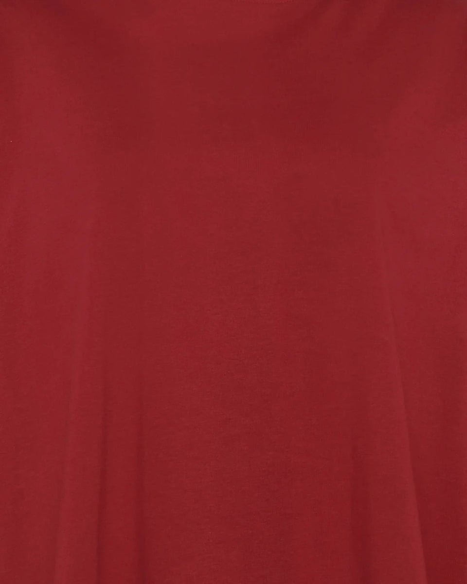 T-Shirt Mira Minimum Merlot - Ex - voto