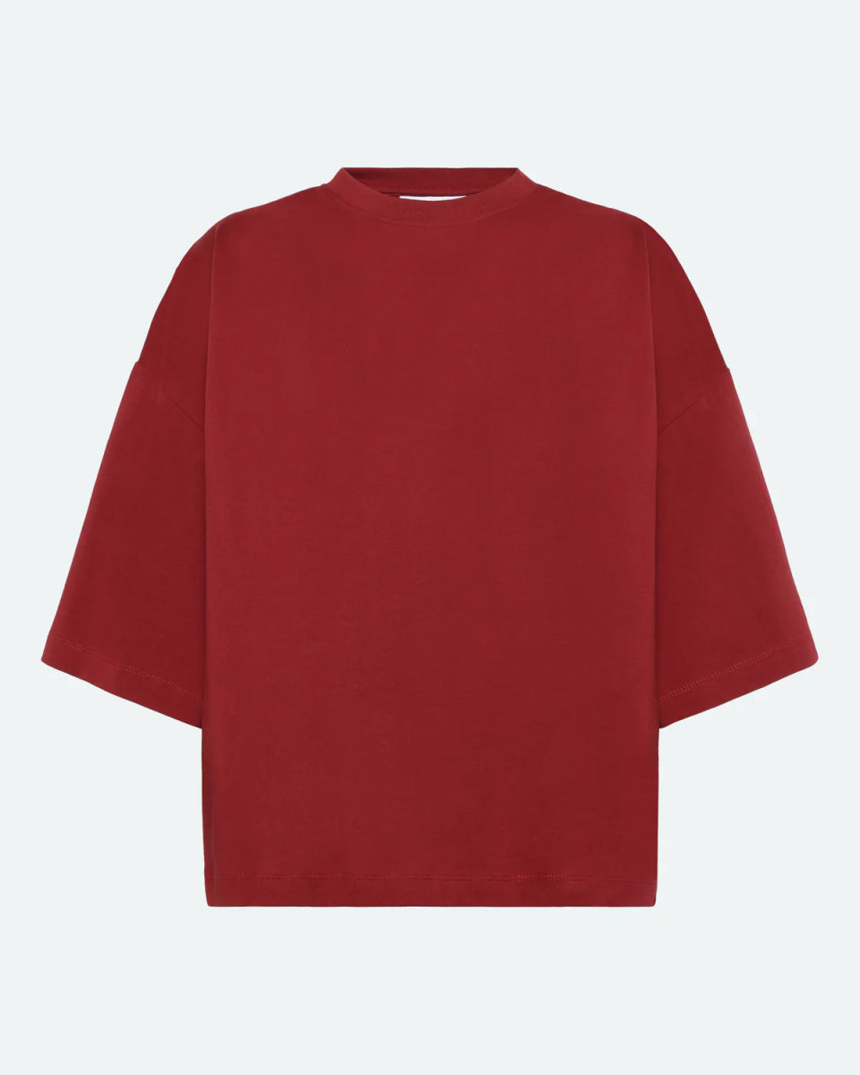 T-Shirt Mira Minimum Merlot - Ex - voto