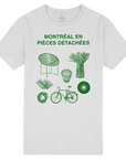T-Shirt Montréal en Pièces Détachées Les Beaux Jours - Ex - voto