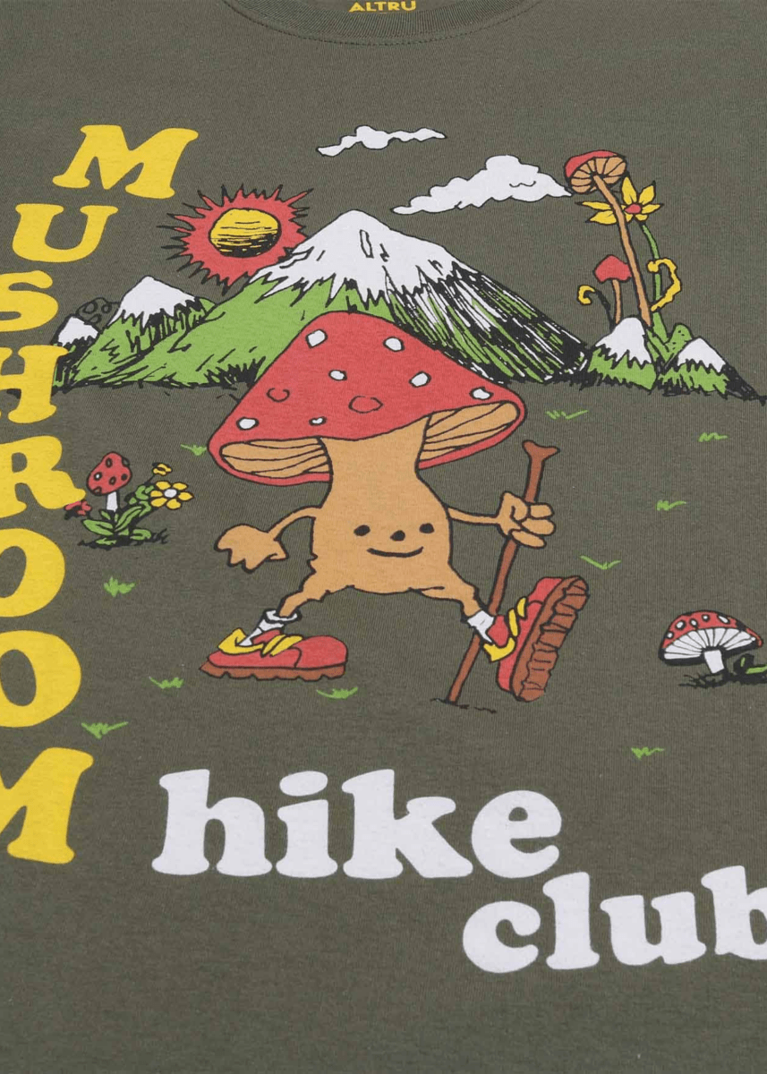 T-Shirt Mushroom Hike Club Altru Apparel - Ex - voto