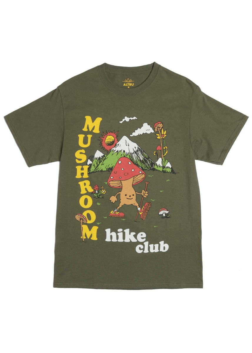 T-Shirt Mushroom Hike Club Altru Apparel - Ex - voto