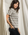 T-Shirt Rayures Grises Polagram - Ex - voto